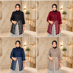 Outer brokat wanita